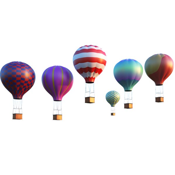 3D air balloons