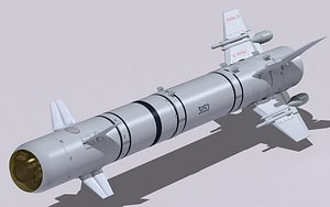 LMUR 305 missile 3D model