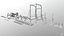 3D model gym props pack 01