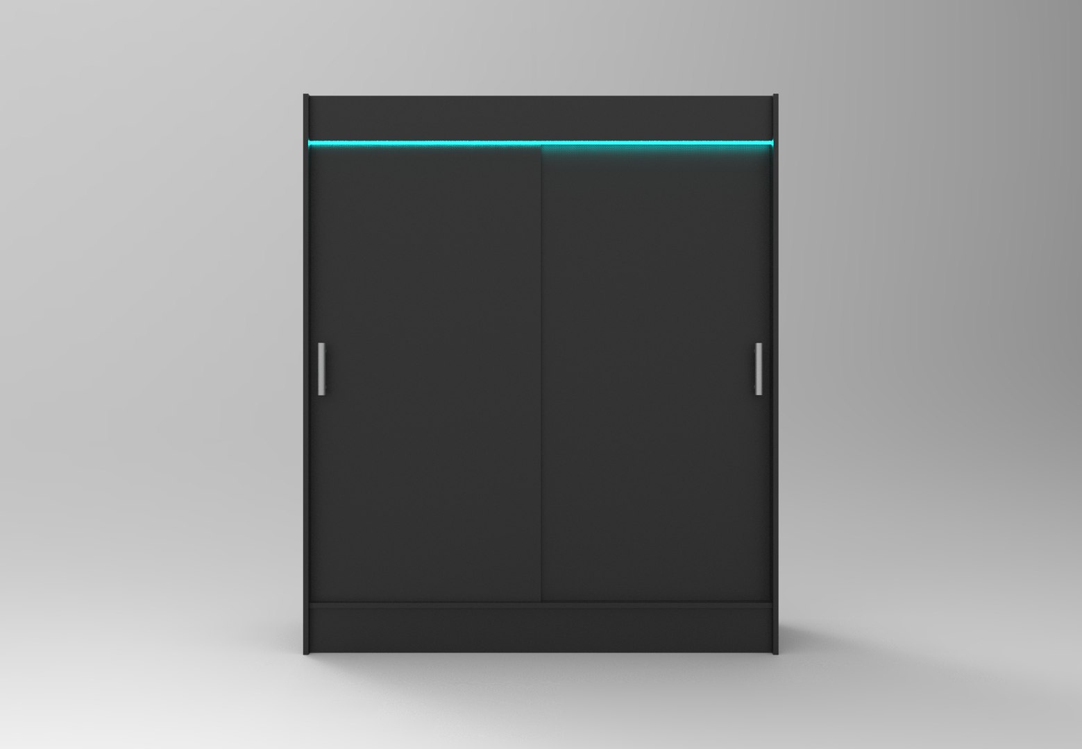 3D Modern wardrobe with led light - TurboSquid 2091612