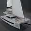 巴厘岛 5 8 3D 双体船 PBR