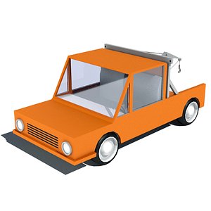 3D model car tow