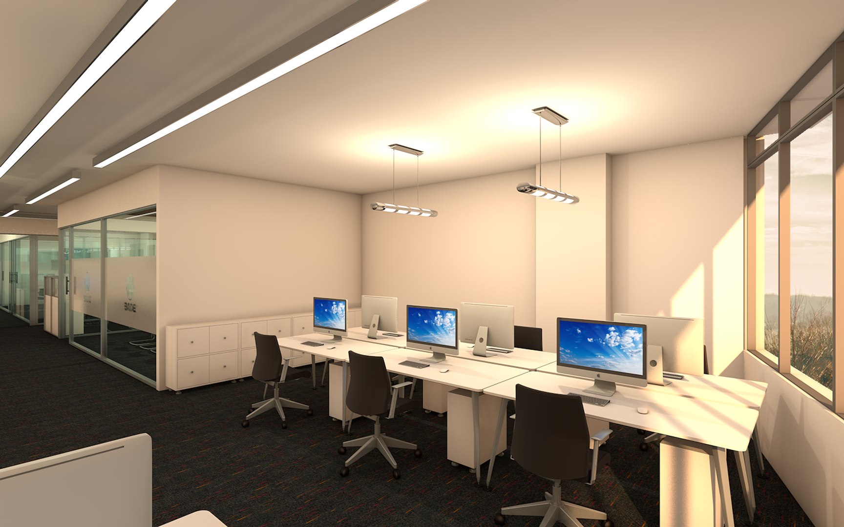 3d office model