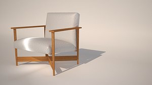 3D chair 3d model model