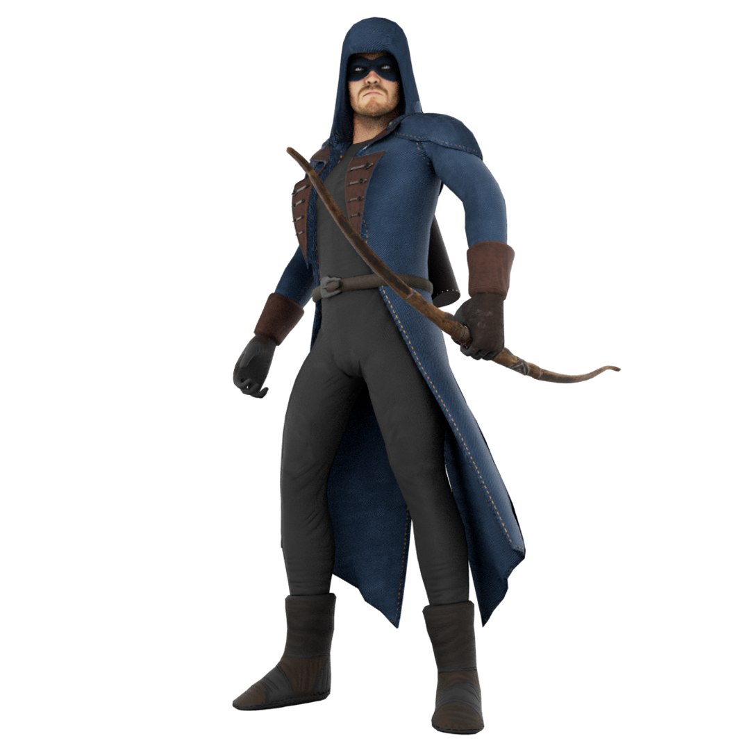 3D Monster Hunter Archer TurboSquid 2250260
