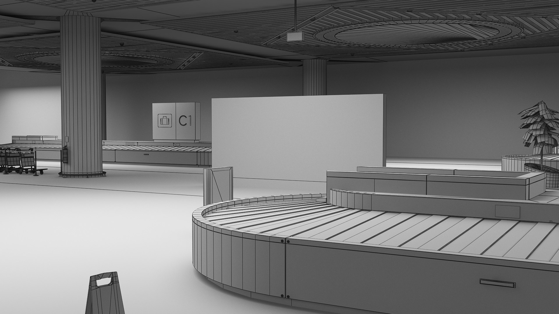 3D realistic airport baggage reclaim model https://p.turbosquid.com/ts-thumb/Lg/CMeUbP/3FVINemU/wire3/jpg/1573576099/1920x1080/fit_q87/1f3d903bfeaafd8d1710d42e77986ddf4e6cc189/wire3.jpg