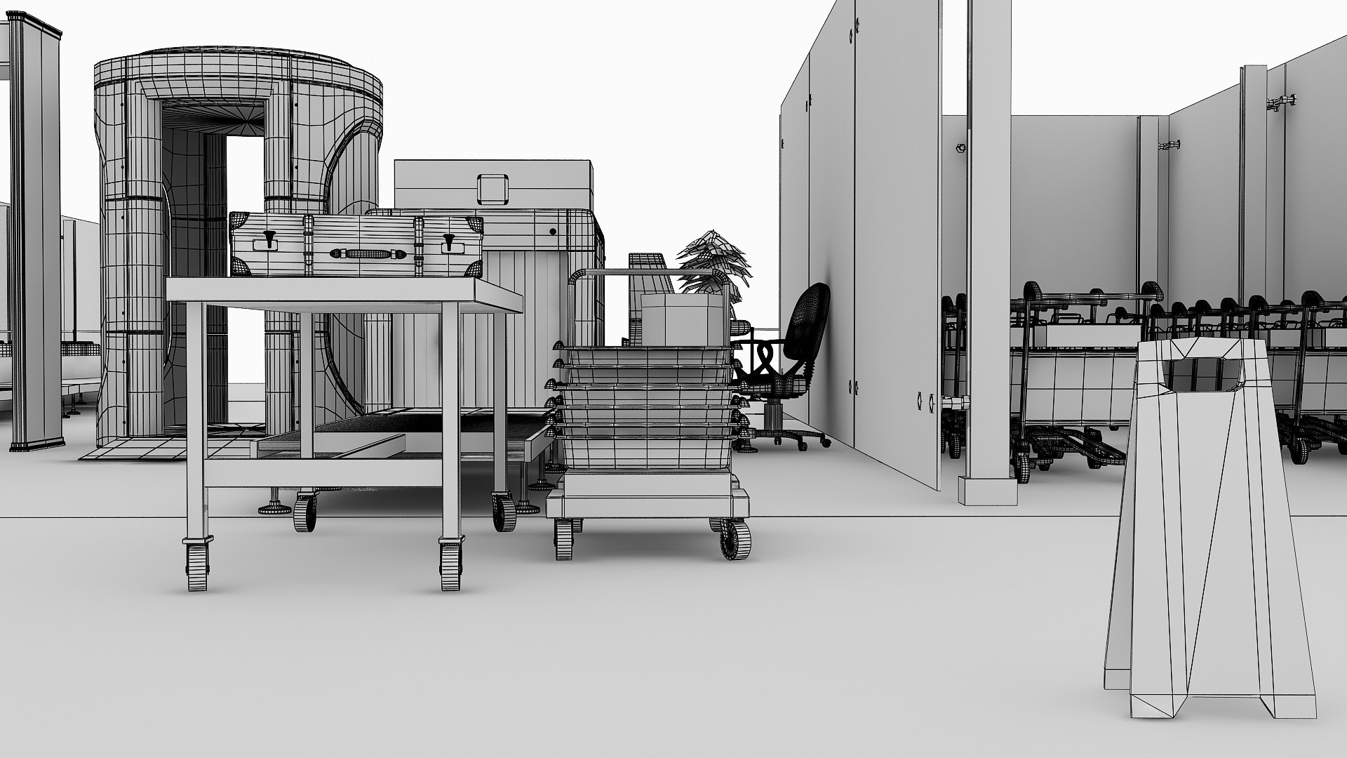 3D realistic airport baggage reclaim model https://p.turbosquid.com/ts-thumb/Lg/CMeUbP/pHslQC9d/images0_view12/jpg/1573576510/1920x1080/fit_q87/89b595fe0b51951b4d88128d8a0031b4a310e025/images0_view12.jpg