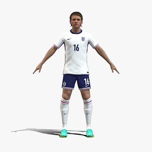 3D Rigged Conor Gallagher England Euro 2024