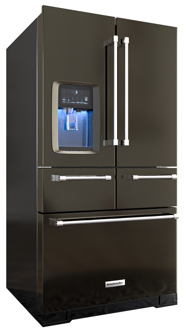 Kitchenaid refrigerators model TurboSquid 1946172