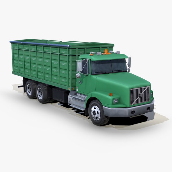 3D Volvo WG Grain truck s02 1999 model