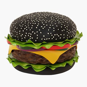 Hamburger Black
