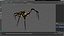 Argiope Aurantia ou Yellow Garden Spider truqué pour Maya