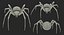 Argiope Aurantia ou Yellow Garden Spider truqué pour Maya