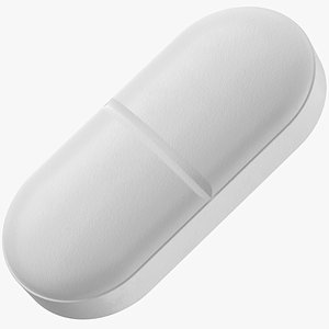 Medication Pill 05 model