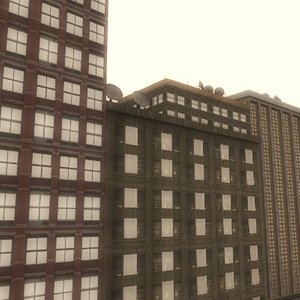 3d 7 buildings