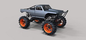 truck mud 3D model