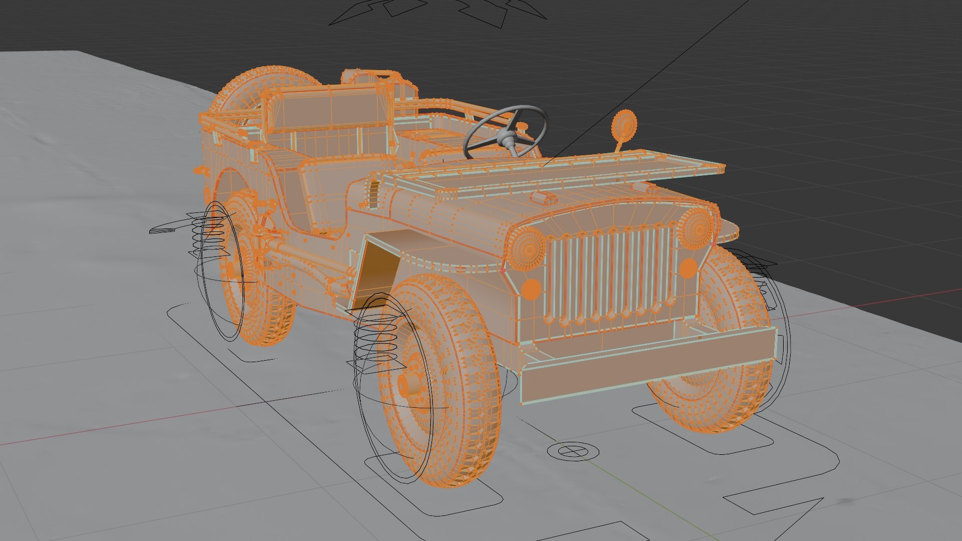 Gpw Jeep for Game 3D https://p.turbosquid.com/ts-thumb/Lg/S5HTU3/FD/wireframe/jpg/1754481433/1920x1080/fit_q87/b6ee3e1f97344091e540d8e560aee0bff3555123/wireframe.jpg