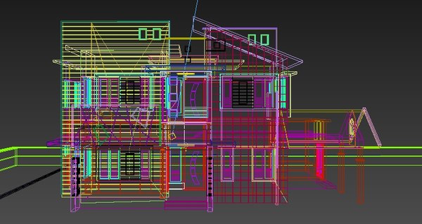 3D building structure - TurboSquid 1572891