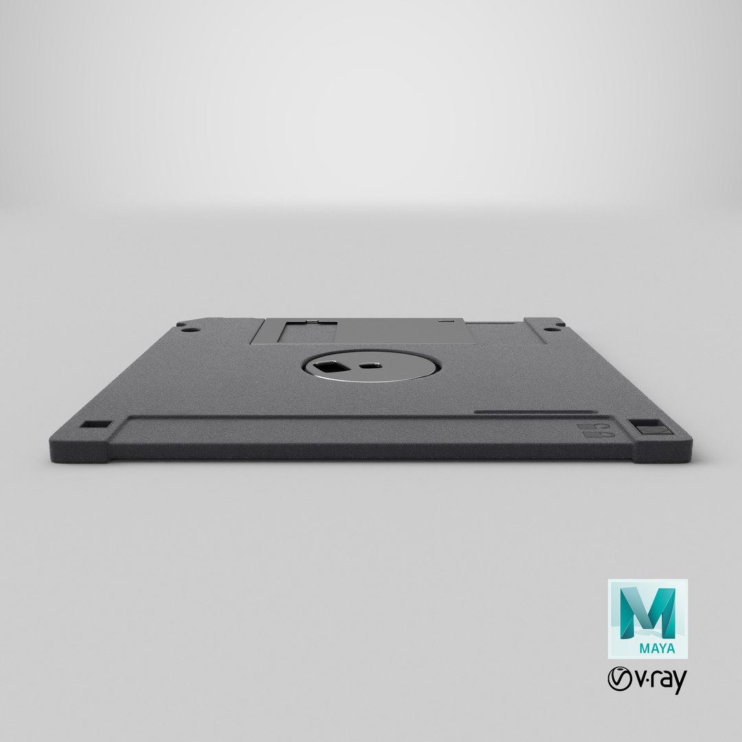3d Floppy Disk 3 5 Inch Model