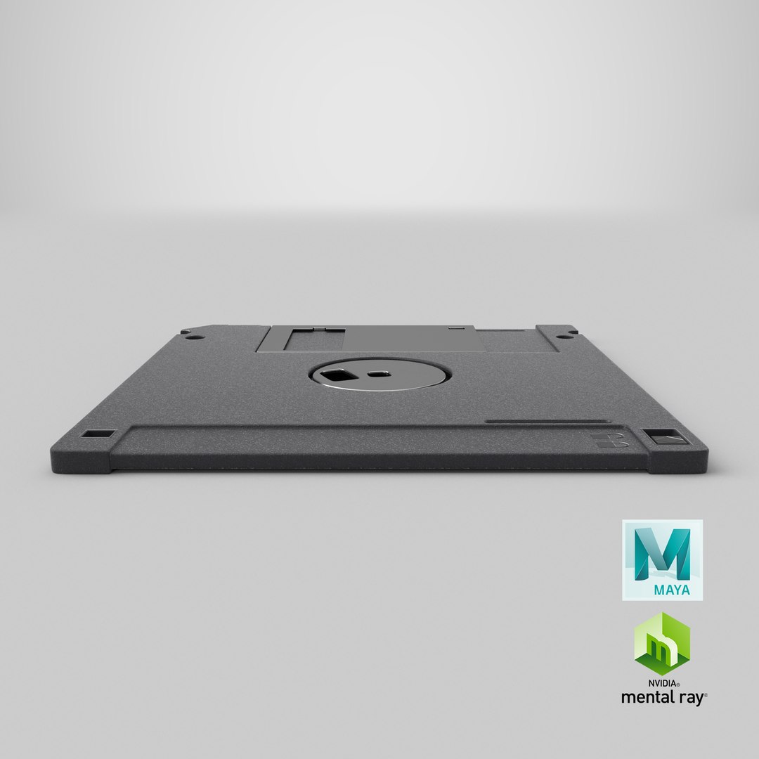 3d Floppy Disk 3 5 Inch Model