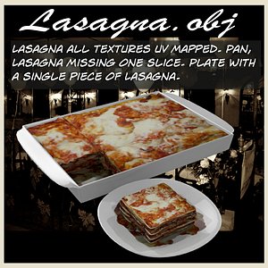 3d lasagna