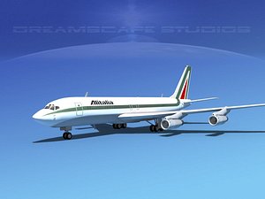3ds 707-320 airlines boeing 707