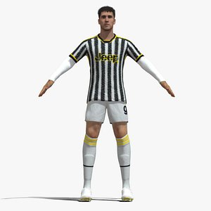 T-Pose Rigged Dusan Vlahovic
