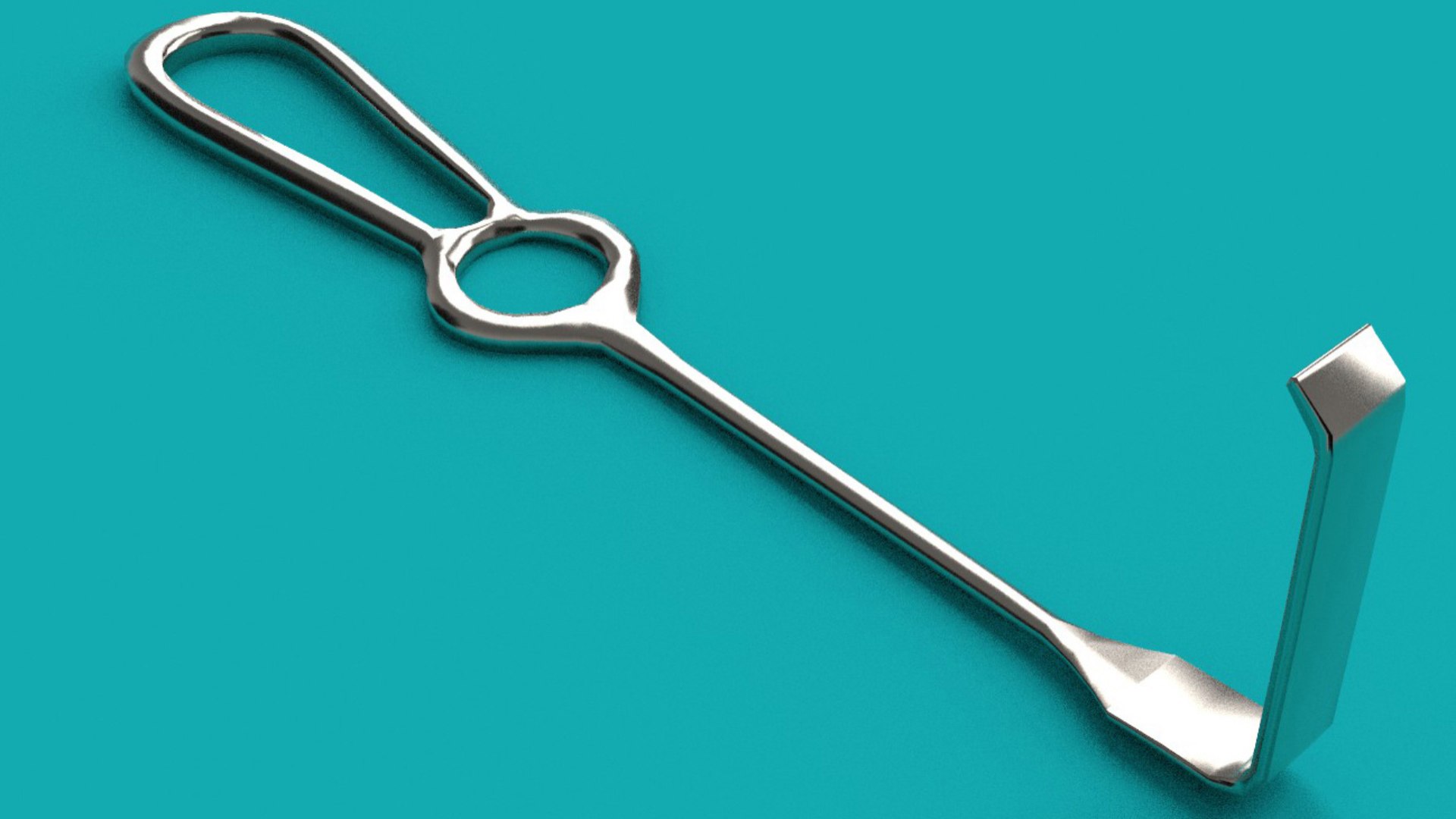 3D Surgical Tools- ApendiceleRetractor model - TurboSquid 1833453