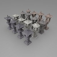 Lampu Taman Set Balinese Garden Light Collection
