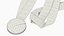 Athletic Silver Medal Blue Strap