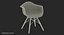 Silla de concha moderna