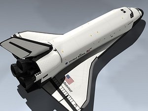 3d model space shuttle endeavour