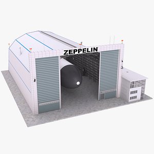 Zeppelin Hangar 3D
