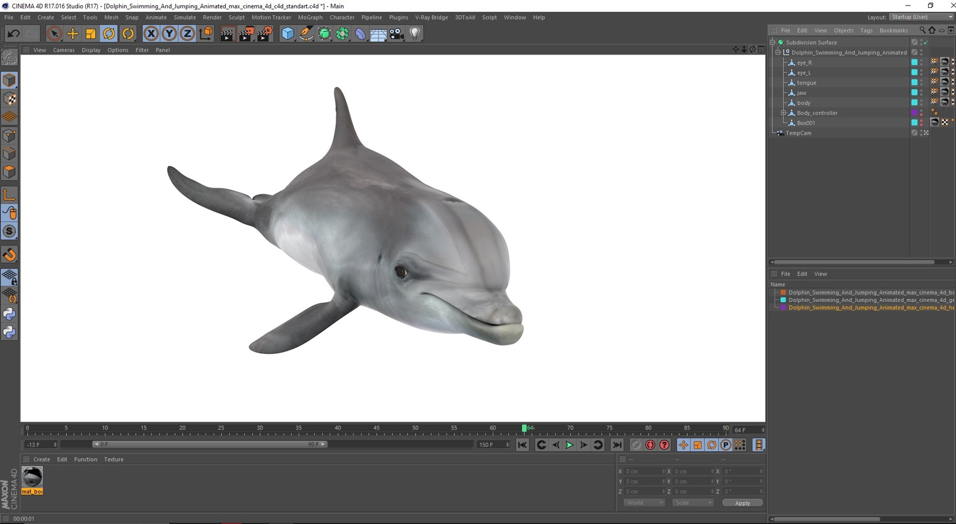 3D Dolphin Swimming And Jumping Animated for Cinema 4D https://p.turbosquid.com/ts-thumb/Lg/qjBytp/Tf/dolphinswimmingandjumpinganimatedforcinema4d3dmodel041/jpg/1697111425/1920x1080/fit_q87/b0e8a33b4de8dc8f25c6fad7131038876779e16c/dolphinswimmingandjumpinganimatedforcinema4d3dmodel041.jpg