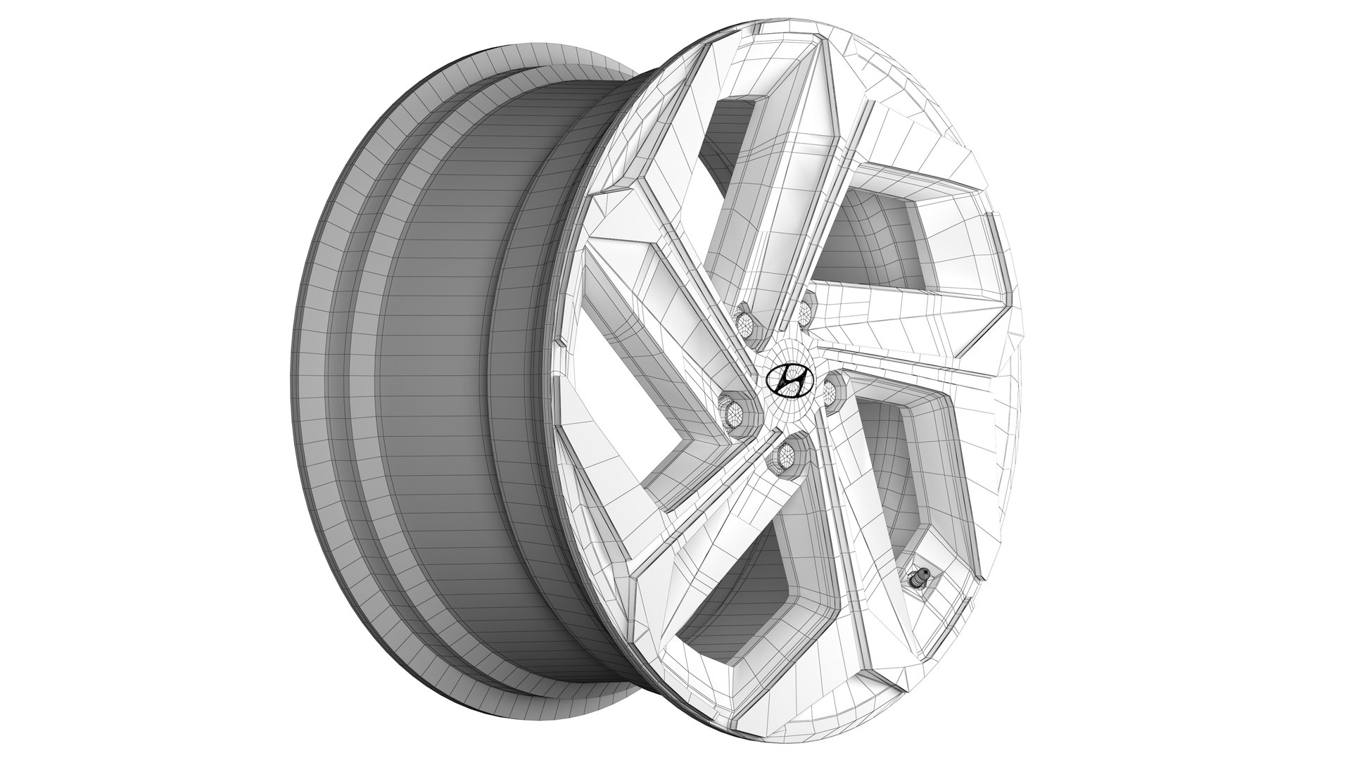 3D Model Hyundai Tucson Rim - TurboSquid 1976123