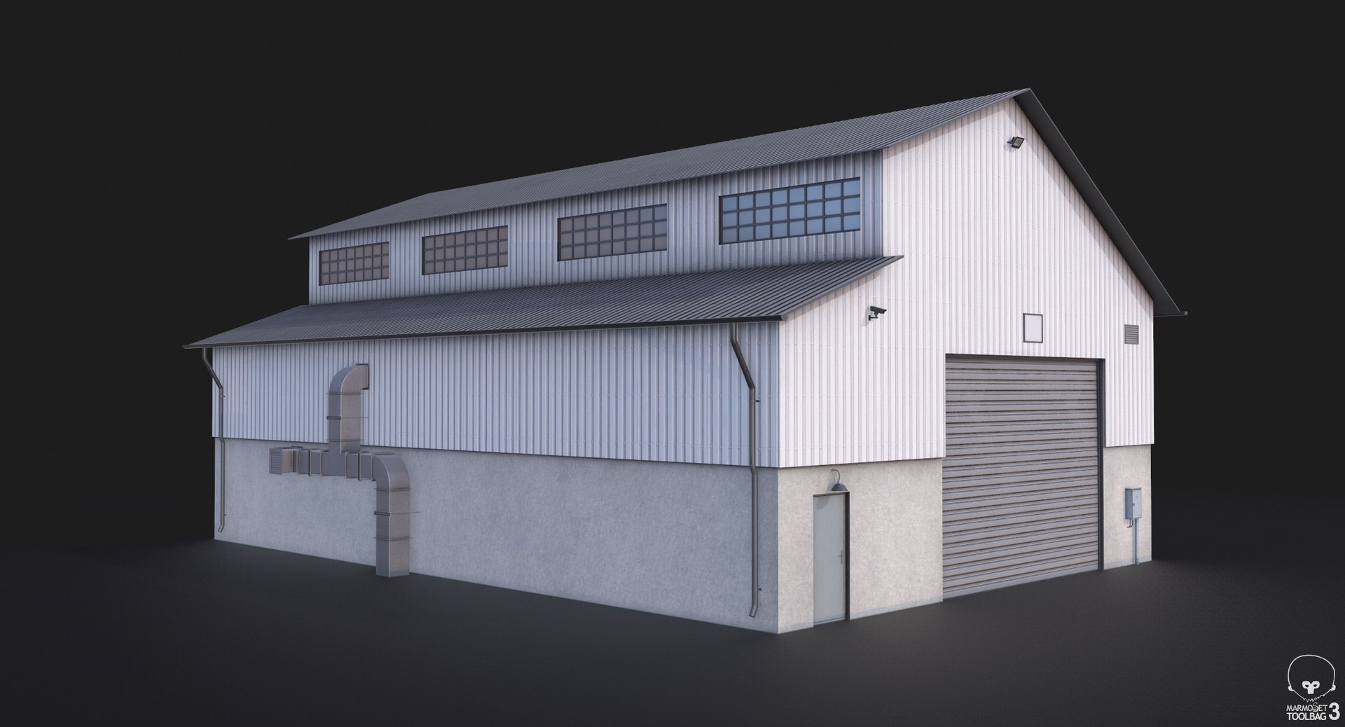 3D Industrial Building 7 model https://p.turbosquid.com/ts-thumb/Lg/sBxhVQ/35/screenshot00214/jpg/1699703517/1920x1080/fit_q87/2e692d7428fa0d6c3870c9af195f7cd38fd736ba/screenshot00214.jpg