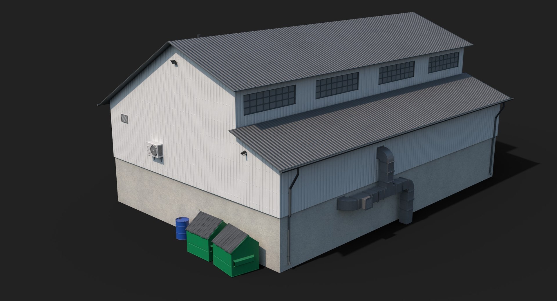 3D Industrial Building 7 model https://p.turbosquid.com/ts-thumb/Lg/sBxhVQ/or/2/jpg/1699645590/1920x1080/fit_q87/99619944b08c94014ced04741ac9e00ff17b4cf3/2.jpg
