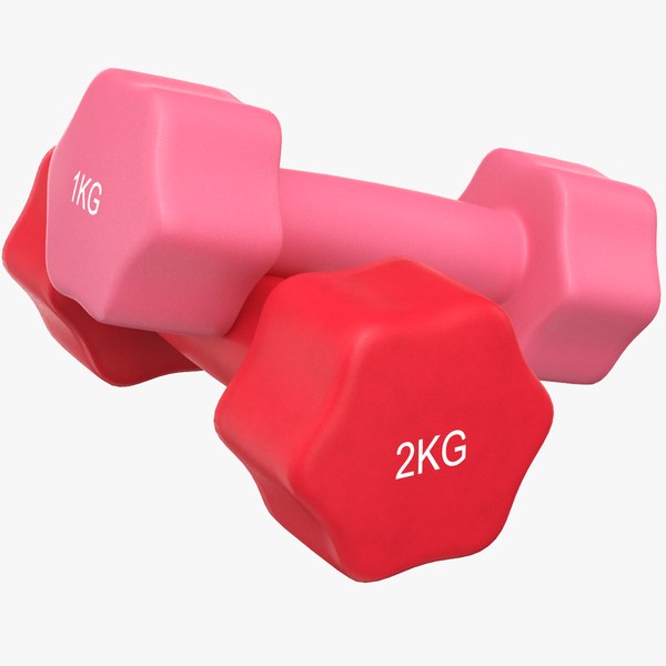 dumb bells dumbbells 3D model