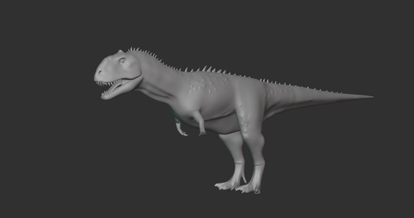 modelo 3d Majungasaurus Basemesh Low Poly - TurboSquid 1994670