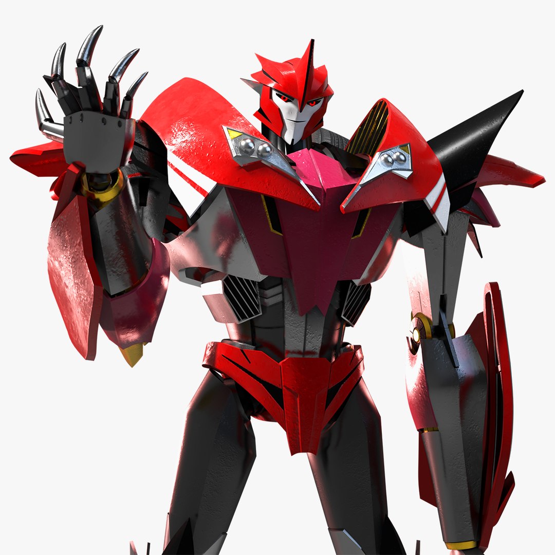 ArtStation - Knockout Transformers Prime 3D Character Rig