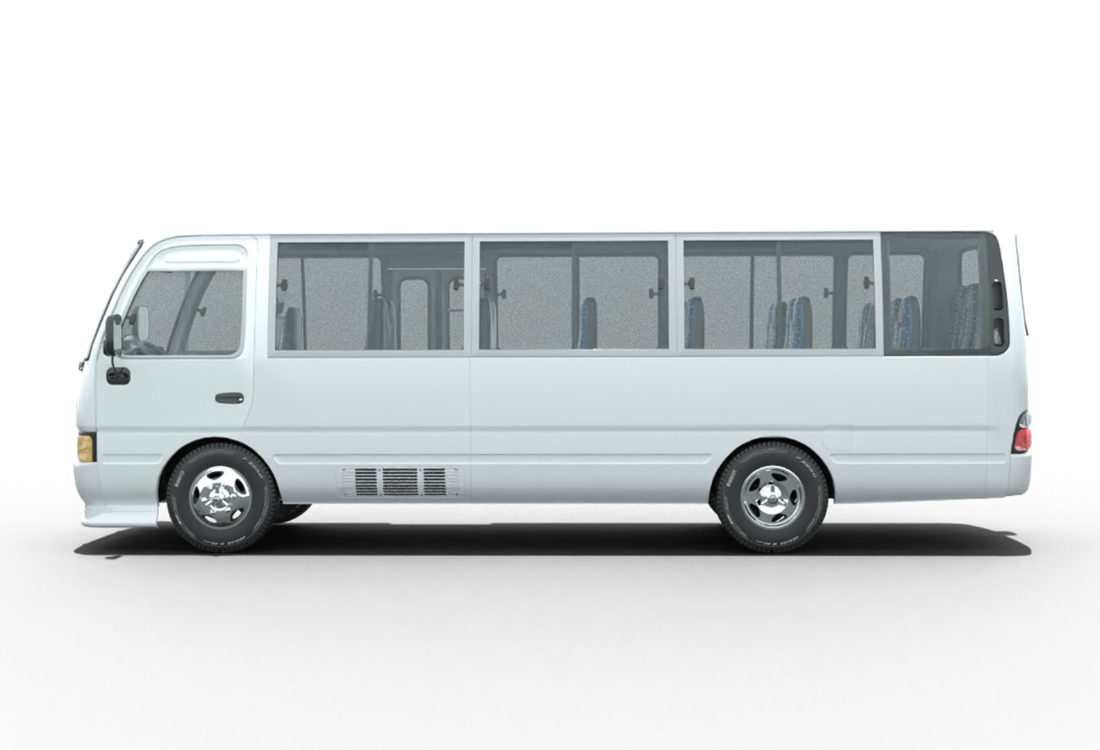 Toyota Coaster 2022 3D Model - TurboSquid 1894142