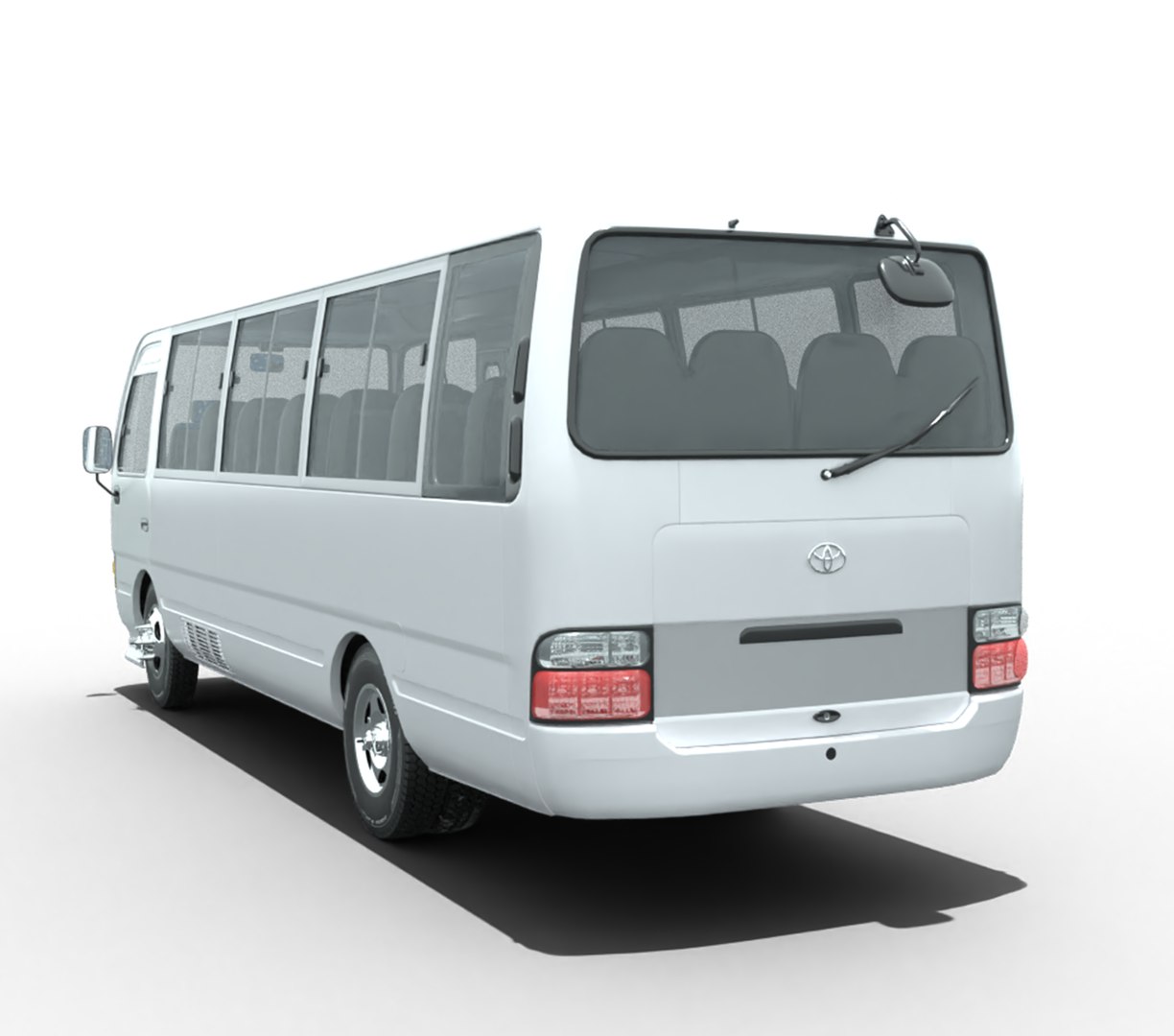 Toyota Coaster 2022 3D Model - TurboSquid 1894142