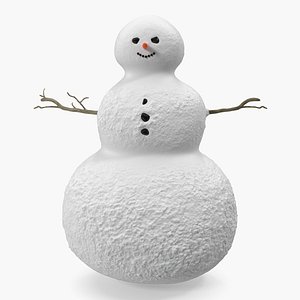 Snowman 3D Model