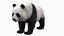 Rigged Giant Panda with Eucalyptus Tree Collection