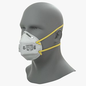 3D n95 flat fold respirator