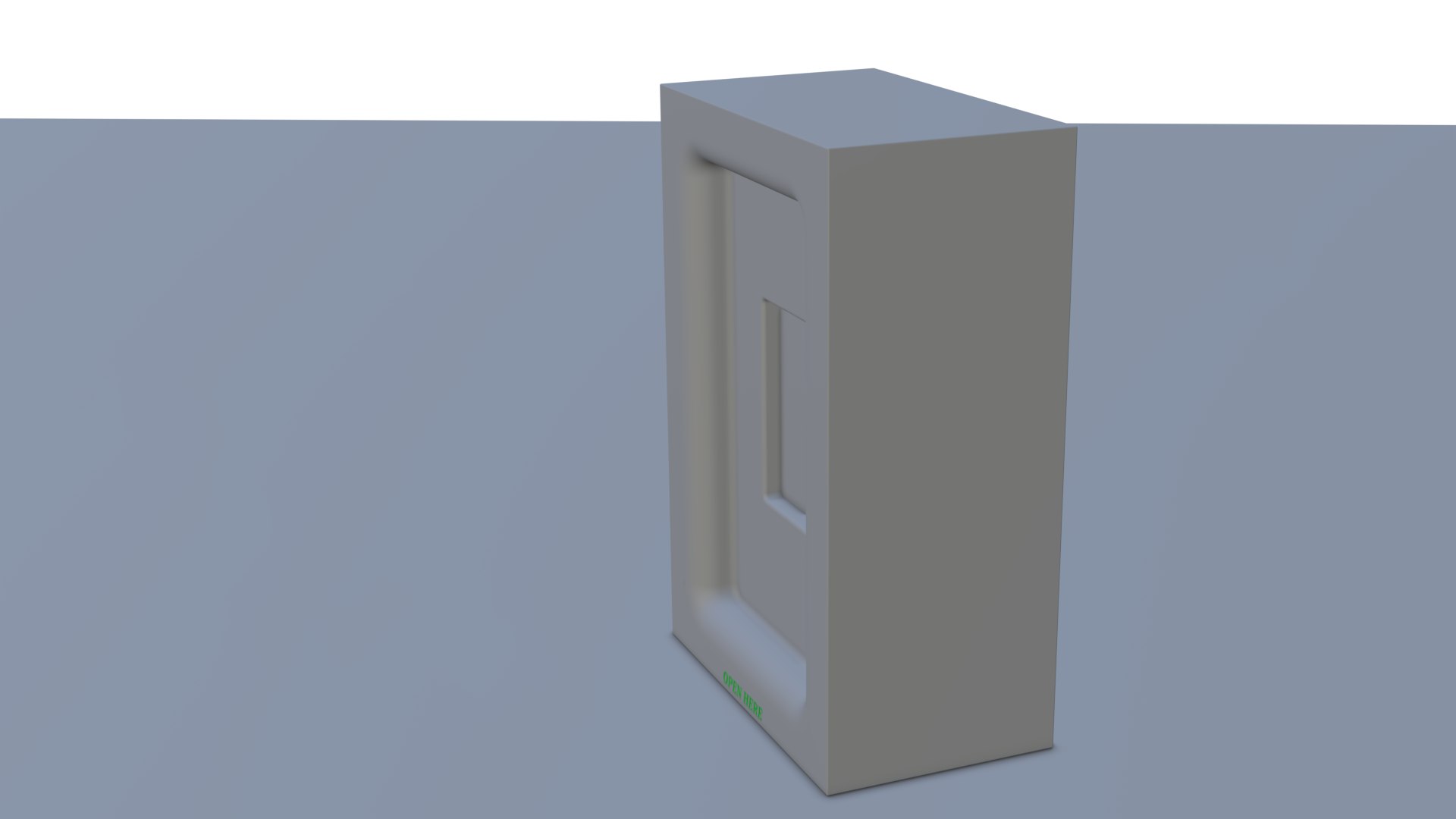 3D Model Mobile Phone Box - TurboSquid 2168262