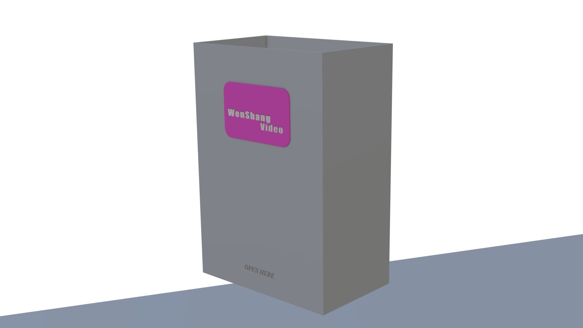 3D Model Mobile Phone Box - TurboSquid 2168262