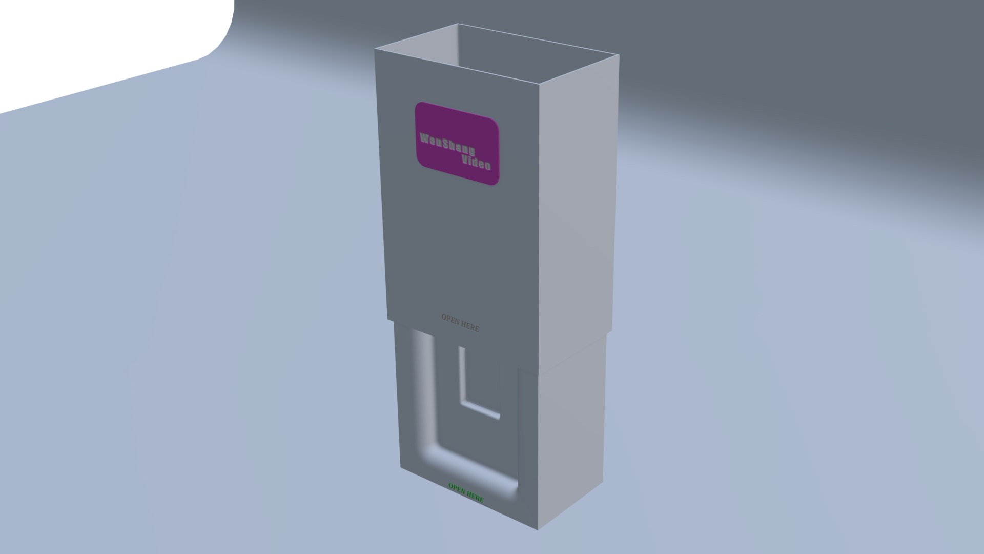 3D Model Mobile Phone Box - TurboSquid 2168262