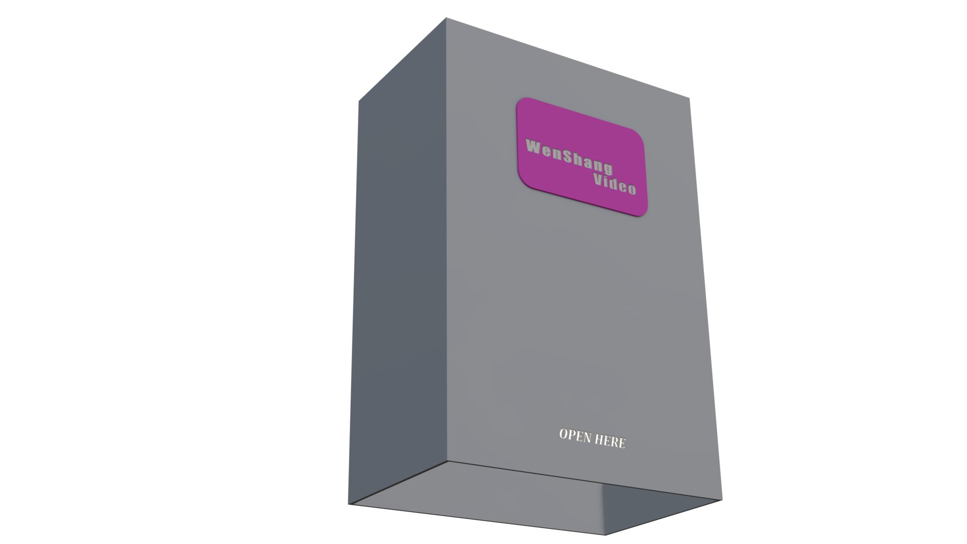 3D Model Mobile Phone Box - TurboSquid 2168262
