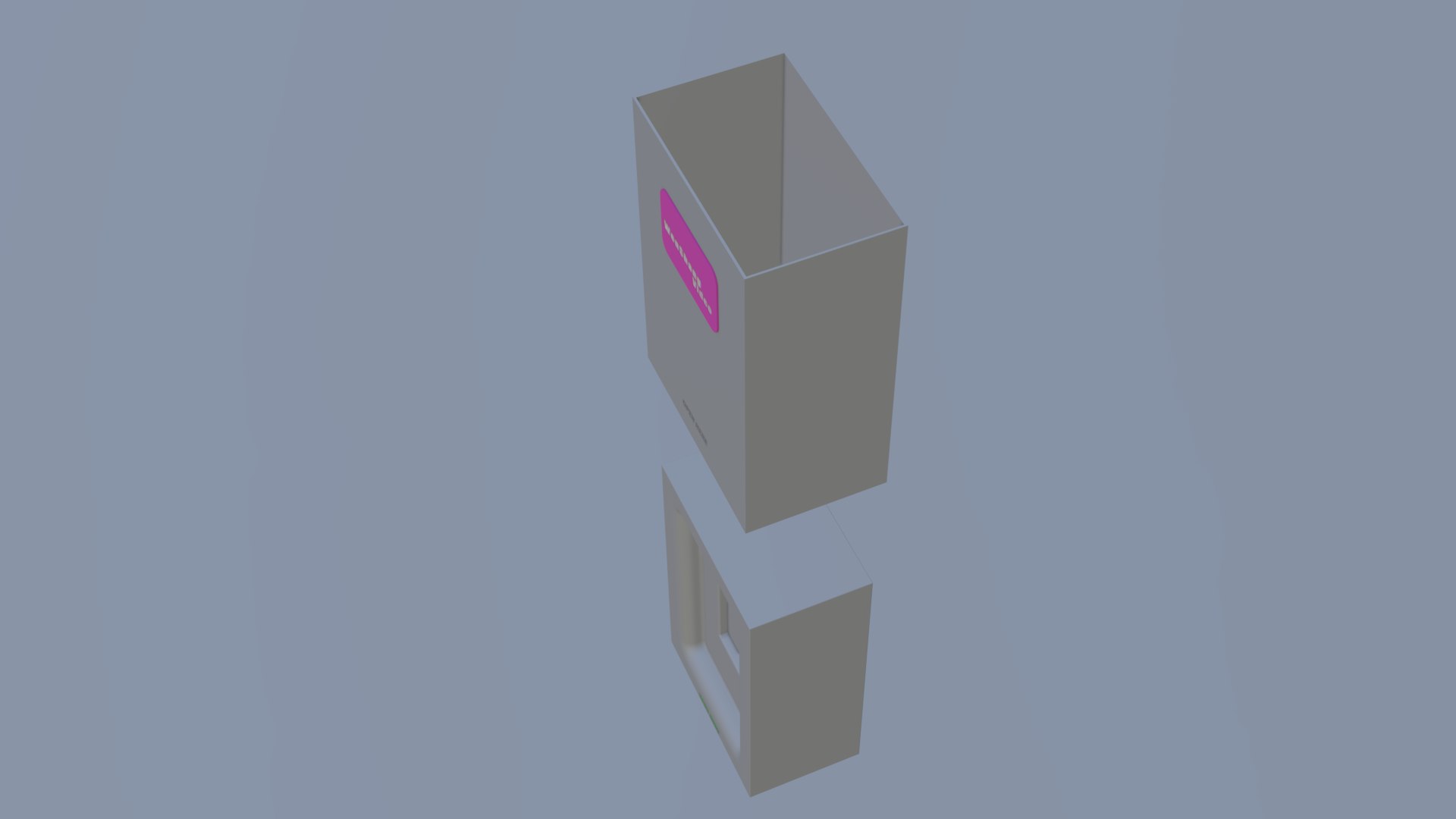 3D Model Mobile Phone Box - TurboSquid 2168262